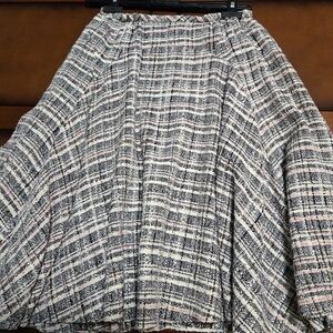 Jason Wu Textured Tweed Skirt.